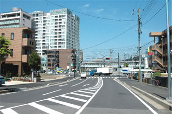 事業がほぼ完了し、賑わいを見せる東松戸駅周辺