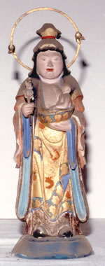 本覚寺の鬼子母神立像