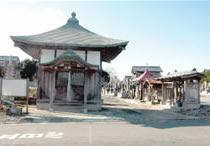 中の愛染堂(長福寺跡)