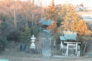 今上の稲荷神社の写真