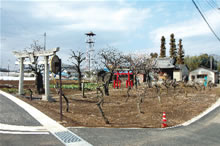 東金野井の天満宮の写真