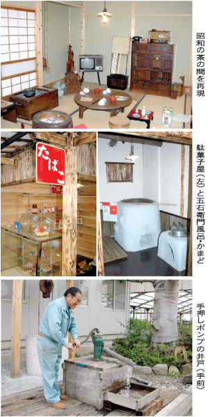 昭和の杜の展示物の写真