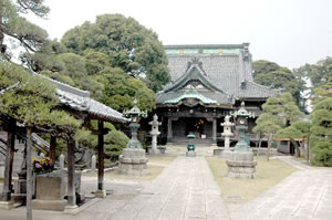 原木の妙行寺の写真