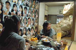 昨年の大成哲雄+聖徳大学大成ゼミの作品「お米屋さんプロジェクト」の写真