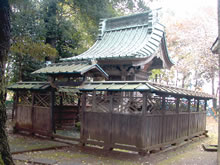 蓑輪の香取神社の写真