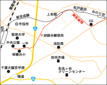 失われた軍用軌道の地図