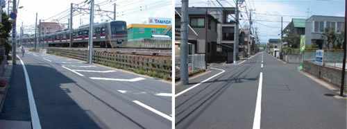 失われた軍用軌道の写真