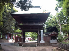 鎌苅の東祥寺山門の写真